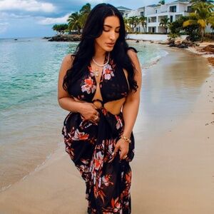 JLUX Label cover up dress